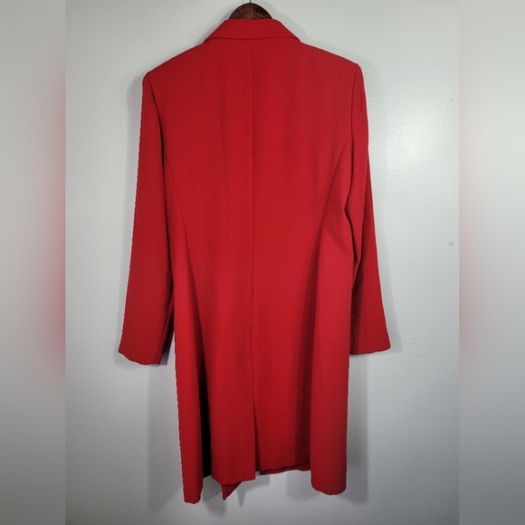 Danny & Nicole Full Length Red Blazer (Dress) - Picture 3 of 3